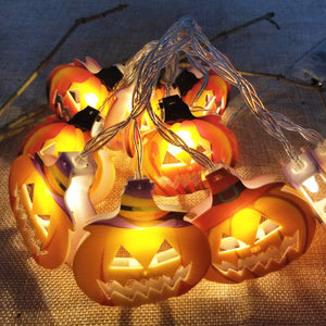 Halloween Decoration Pumpkin Light LED String Lights Lantern