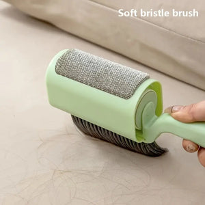 1pc resuable lint roller brush soft bristles multifunctional cleaning brush for clothes sweater blanket