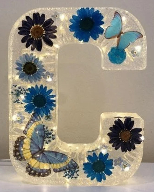 Alphabet Lights Garden Decor