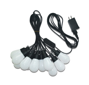 Outdoor Lamp String RGB Seven-color Atmosphere Holiday Decoration