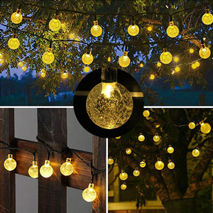 Christmas Lights Garden Garden Led Solar String Lights