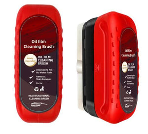 Oil film cleaning brush