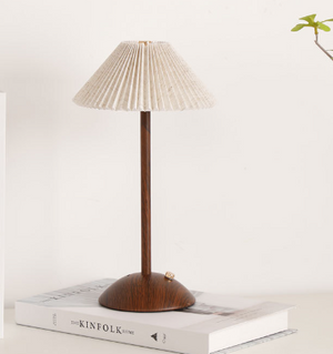 Bedside lamp in the bedroom