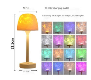 Atmosphere table lamp romantic fun gift projection remote control night light