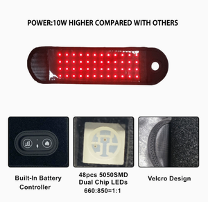 Red light facial, neck, wrist, and wrist pain-specific wrist massager