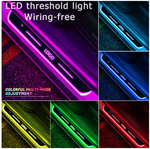 Colorful light sensor lamp without wiring atmosphere lamp