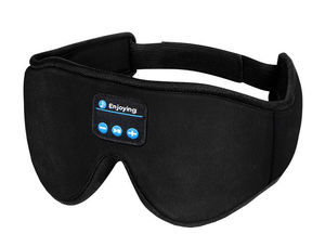 Binocular stereo music light-blocking sleep mask