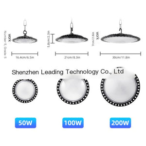 Cross-border dedicated DOB solution UFO mining lamp highlight energy-saving LED lamp beads ceiling lamp high shed lamp w