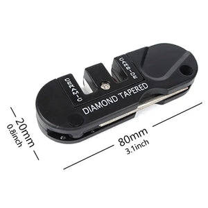 Carry knife sharpening tool multifunctional outdoor portable multifunctional tungsten steel knife sharpener sharpening s