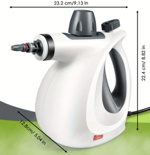 Powerful Handheld Steam Cleaner with 12 Accessories Home