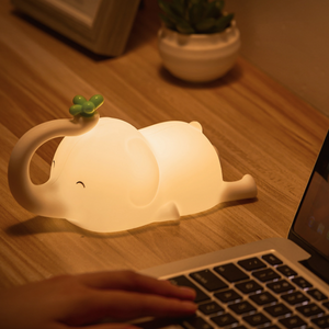 Cute Dumbo Night Light - Perfect Bedside Lamp for Kids' Rooms Ideal Birthday & Holiday Gift
