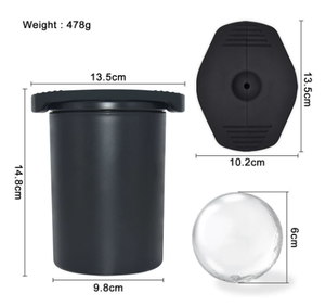 Silicone ice cube mold