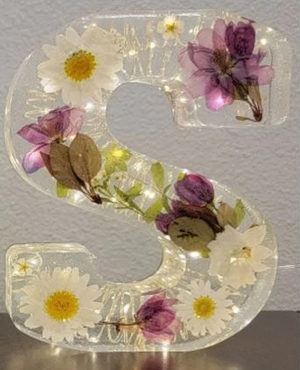 Alphabet Lights Garden Decor