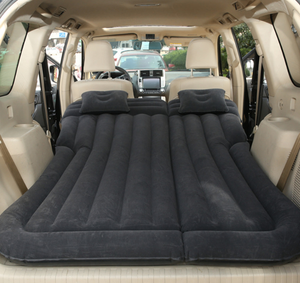 Car inflatable mattress, rear row travel bed