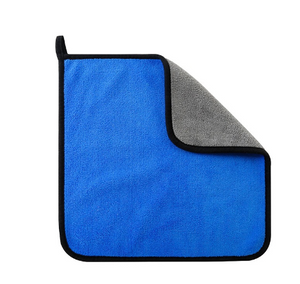 500GSM Super Absorption Car Wash Microfiber Towel Home Appliances Glass Cleaning Washing Clothes With High Density Coral