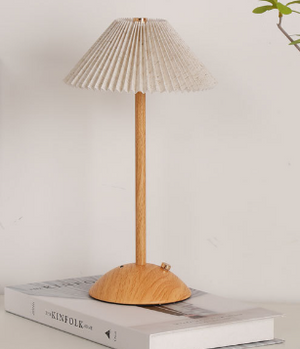 Bedside lamp in the bedroom