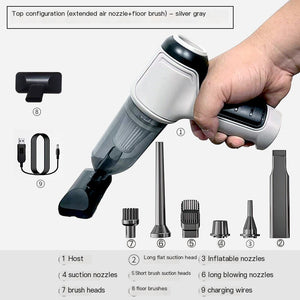 Mini vacuum cleaner 2in1 cordless
