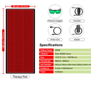 Red Light Near Infrared Therapy Devices