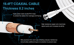 4K TV antenna cross-border DVB-T high gain high-definition DTMB digital indoor ISDB -T antenna 120 miles