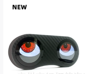 Devil's Eye Light Bicycle Motorcycle Electric Car Decorative Light Custom Content Single Screen Dual Screen Export