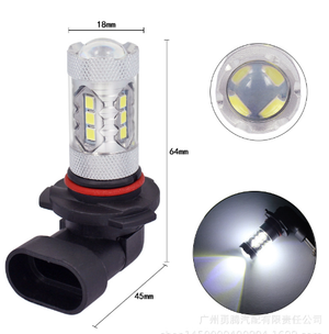 Japan Custom Focus Lens 80W H8 H9 H11 6000K Warm White Fog Light Multi